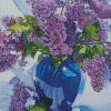 Lilac Vase Art Diamond Painting