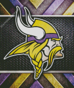 Minnesota Vikings Logo Diamond Painting