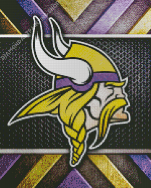 Minnesota Vikings Logo Diamond Painting