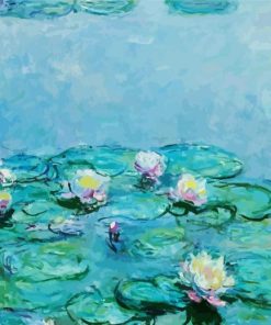 Monet Water Lilies Flowers Diamond Painting