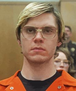 Monster Evan Peters Jeffrey Dahmer Diamond Painting