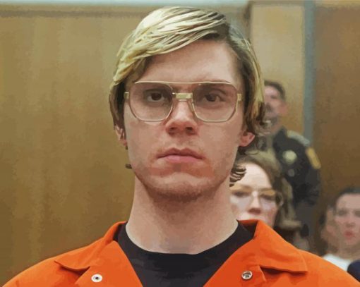 Monster Evan Peters Jeffrey Dahmer Diamond Painting