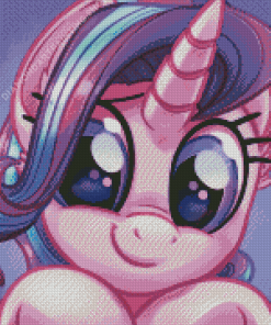 My Little Pony Starlight Glimmer Face Diamond Painting