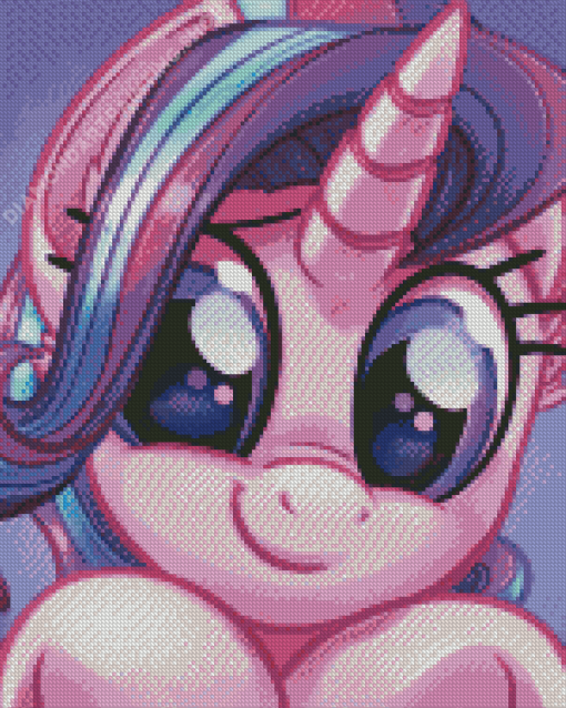 My Little Pony Starlight Glimmer Face Diamond Painting