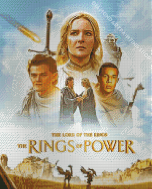 Rings Of Power Poster Diamond Painting