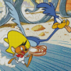 Roadrunner And Speedy Gonzales Diamond Painting