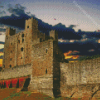 Rochester Castle Building Diamond Painting