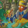 Rocket Power Animated Serie Diamond Painting