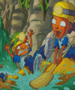 Rocket Power Animated Serie Diamond Painting