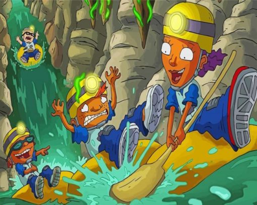 Rocket Power Animated Serie Diamond Painting