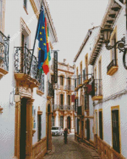 Ronda Streets Diamond Painting