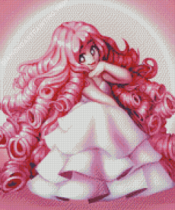 Rose Quartz Cartoon Art Diamond Painting