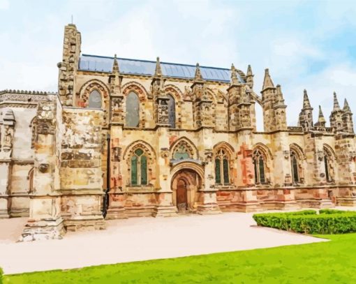 Rosslyn Chapel Diamond painting