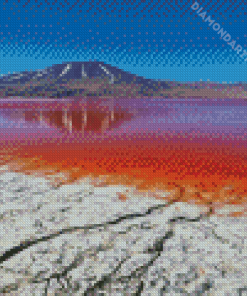 Salt Lake Laguna Colorado Bolivia Diamond Painting