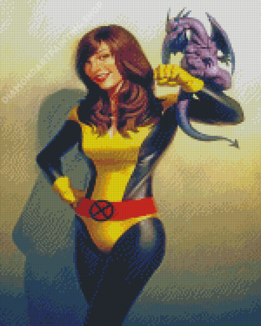 Shadowcat Kitty Pryde Diamond Painting