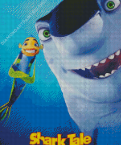 Shark Tale Poster Diamond Painting