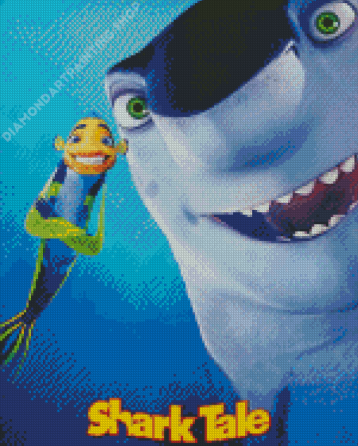 Shark Tale Poster Diamond Painting