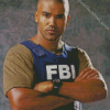 Shemar Moore FBI Character Diamond Painting