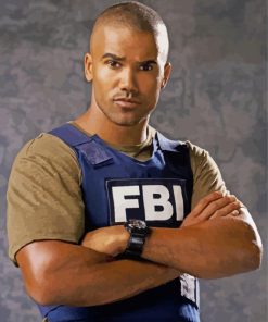 Shemar Moore FBI Character Diamond Painting