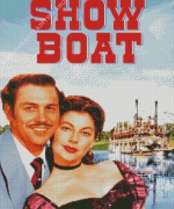 Show Boat Poster Diamond Painting