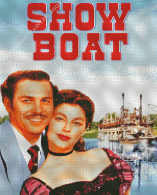 Show Boat Poster Diamond Painting