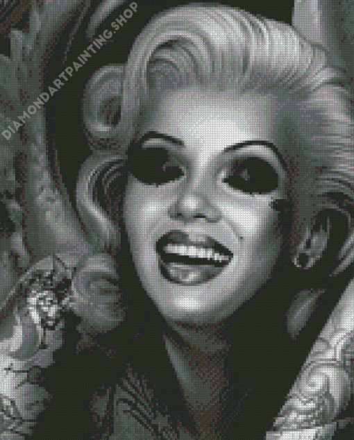 Tattooed Marilyn Monroe Diamond Painting