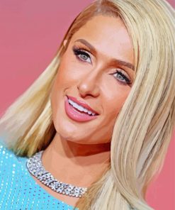 The Famous Paris Hilton Diamond Painting