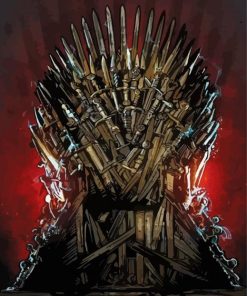 The Iron Throne Diamond Painting