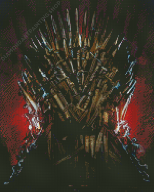 The Iron Throne Diamond Painting