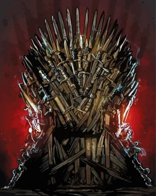 The Iron Throne Diamond Painting