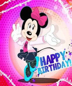 The Minnie Mouse Birthday Diamond Painting