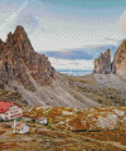 Tre Cime Di Lavaredo National Park Diamond Painting