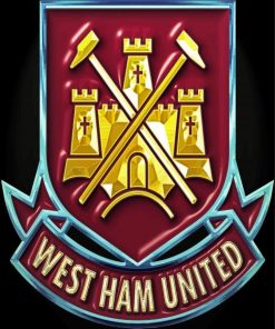 United Football Club West Ham Emblem Diamond Painting