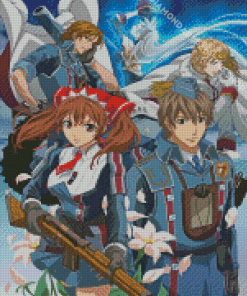 Valkyria Chronicles Characters Diamond Painting