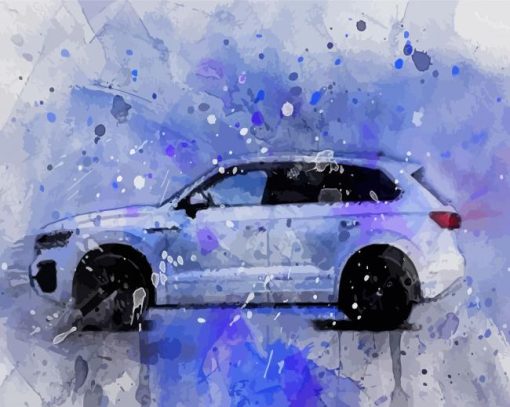 Volkswagen Touareg Car Art Diamond Painting