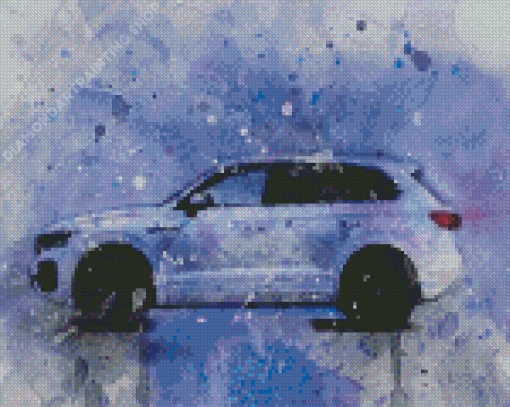 Volkswagen Touareg Car Art Diamond Painting