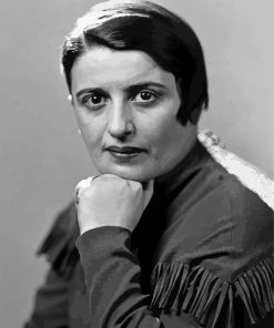 Writer Ayn Rand Diamond Painting