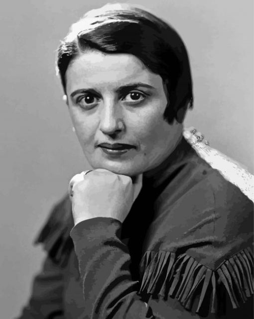 Writer Ayn Rand Diamond Painting