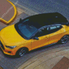 Yellow Hyundai Veloster Diamond Painting