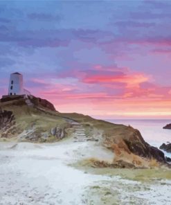 Ynys Llanddwyn At Sunset Diamond Painting