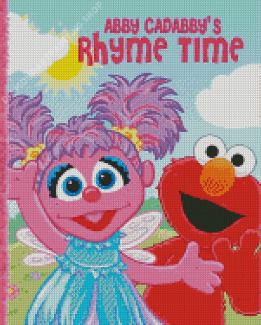 Abby Cadabby Rhyme Time Poster Diamond Painting