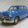 Blue 1950 Ford Diamond Painting