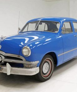 Blue 1950 Ford Diamond Painting