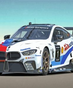 Bmw Gte M8 Car Diamond Painting