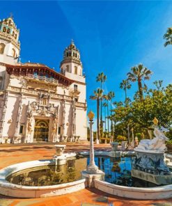 California Hearst Castle Diamond Painting