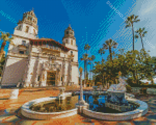 California Hearst Castle Diamond Painting