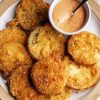 Crispy Fried Green Tomatoes With Sauce Diamond Painting