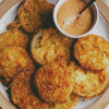 Crispy Fried Green Tomatoes With Sauce Diamond Painting