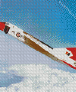 Flying CF 105 Avro Arrow Diamond Painting