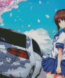 Golf Anime Car Diamond Painting